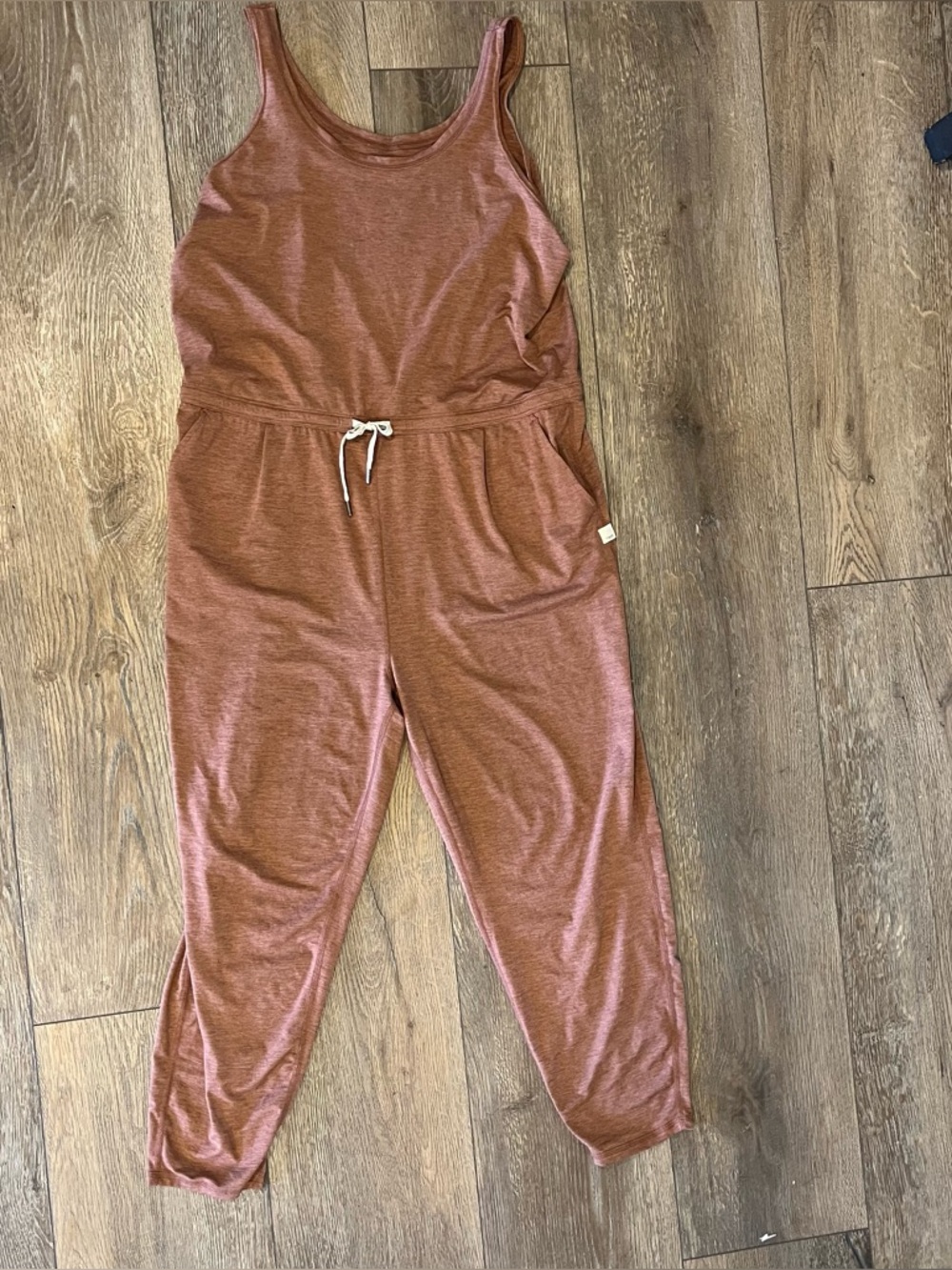 Vuori Terracotta lux harem Jumpsuit Racer Back Loungewear